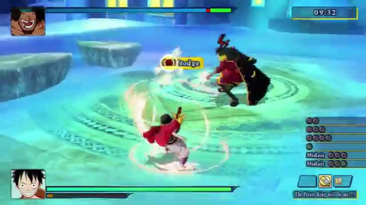 One Piece Unlimited World RED Luffy vs. Blackbeard YouTube