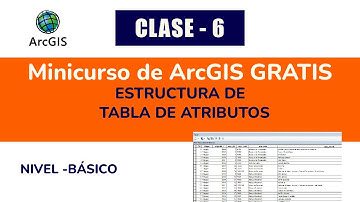 🔥Clase 6 - Estructura de Tablas de Atributos 🔥 - Minicurso de ArcGIS GRATIS ⚡