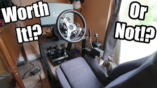 A Tour and Test Of My $1700 Drift/Race Simulator. Was It Worth it!?