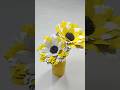 DIY Paper Flowers: Sunflowers for Home Decor 🌻✨PaperFlowers #DIYCrafts #SunflowerCraft #shorts