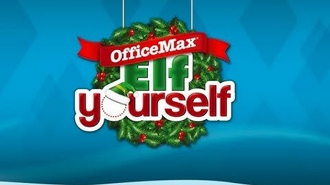 ElfYourself by OfficeMax iPhone App Review (Video)