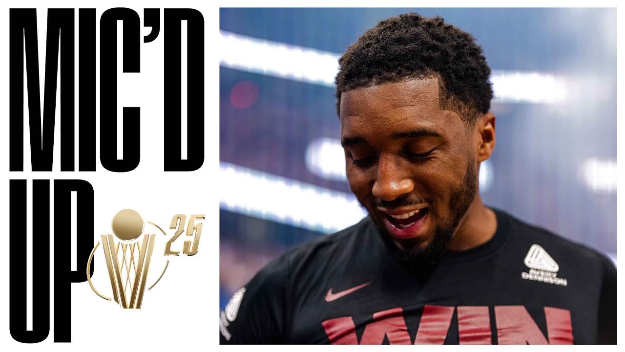 Cavs vs Heat, Game 1 | Donovan Mitchell Mic'd Up | 4.20.2025 - YouTube