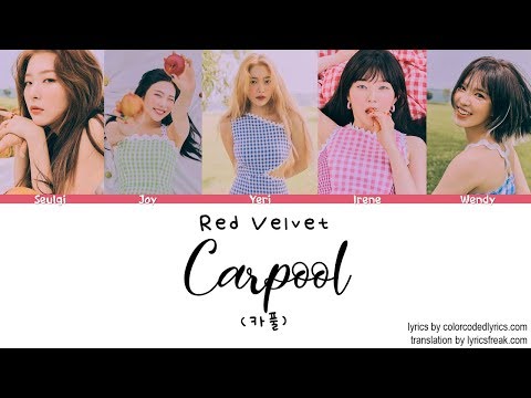 Red Velvet - Carpool LYRICS l lyricgirlx