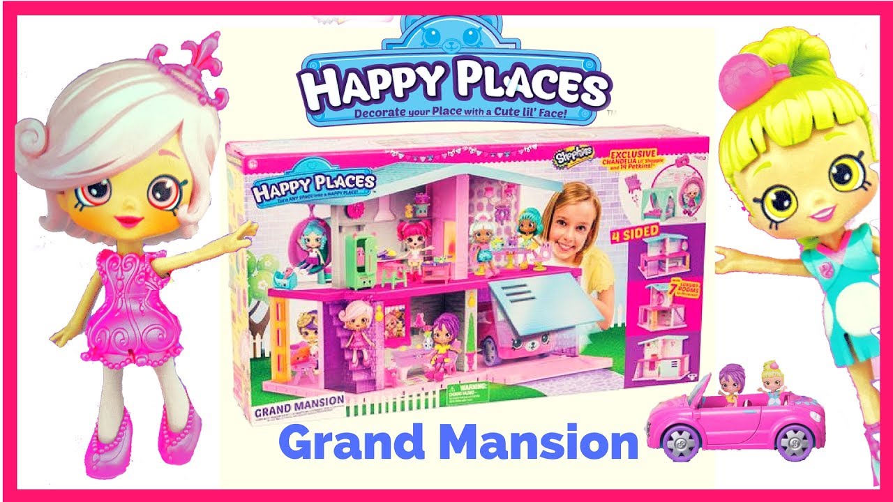 NEW Shopkins Happy Places GRAND MANSION Shopkins HAPPY PLACES SEASON 3