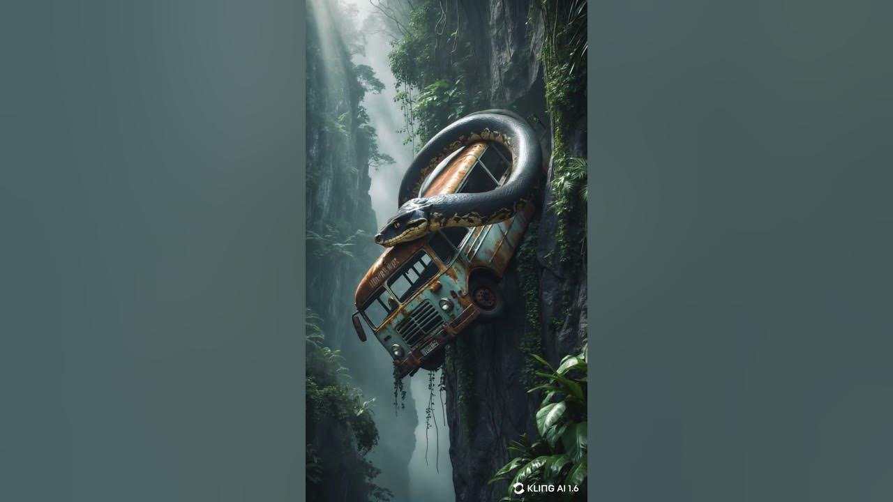 AI Nature Exploration | Amazing Scenery | Giant Python😲 #shorts # ...