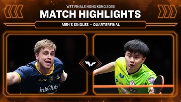 Truls Moregard vs Lin Yun-Ju | MS QF | #WTTHongKong 2025