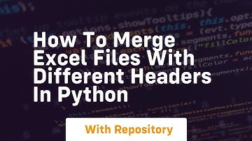 How to merge excel files with different headers in python