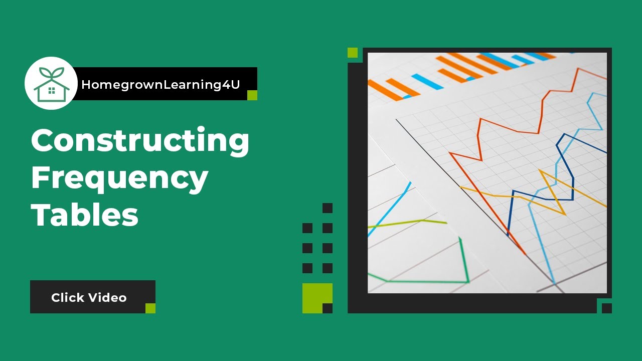 Constructing Frequency Tables - YouTube