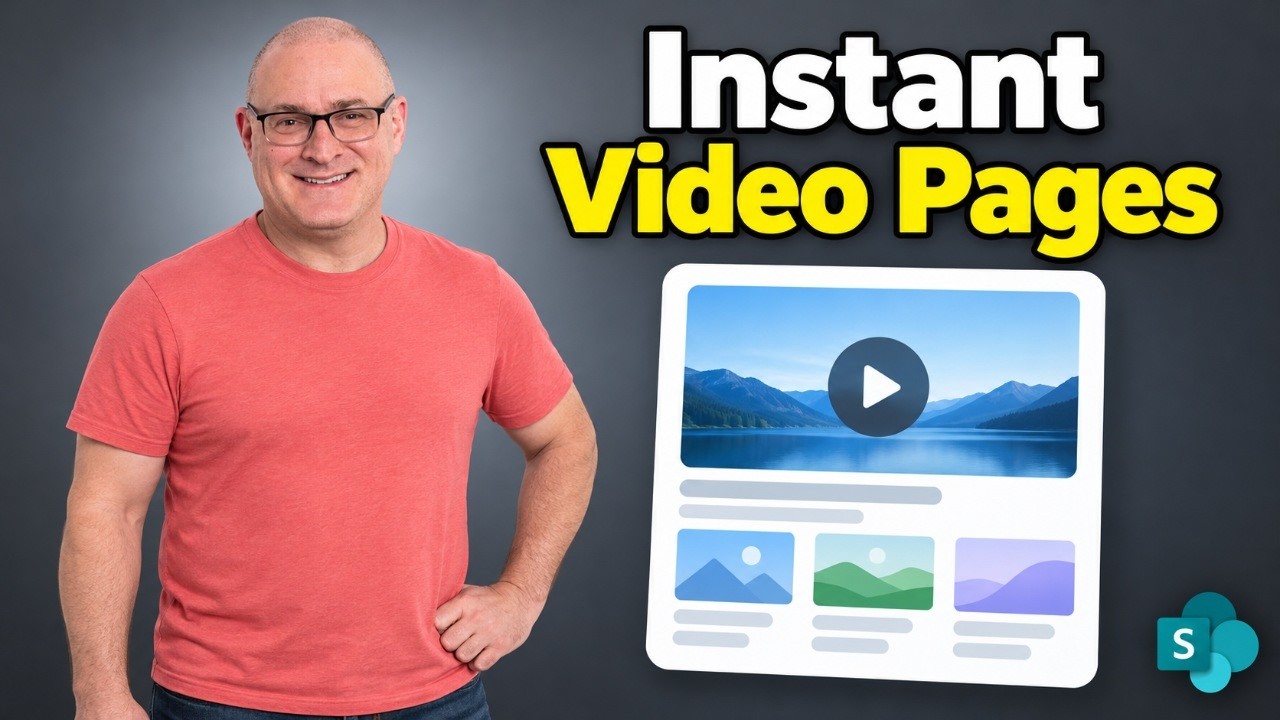 Using Video Page Templates in SharePoint - Here's How They Work - YouTube