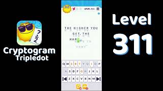 Famous Cryptogram Tripledot Level 311 Answer | SolutionGuruji Wealth