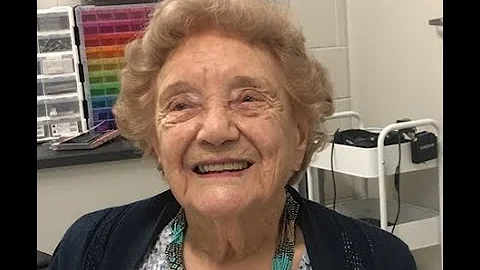95 Year old Joyce Francis talks about her hearing ...