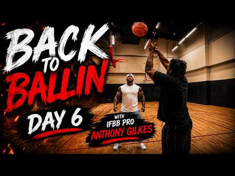 Back to Ballin Day 6... In the GYM w/ iFbb pro Anthony Gilkes | Road to Redemption w/ Murda Mook