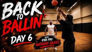 Back to Ballin Day 6... In the GYM w/ iFbb pro Anthony Gilkes  | Road to Redemption w/ Murda Mook