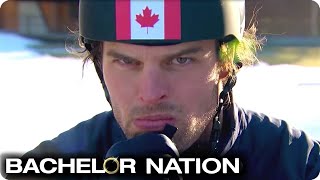 Kevin Dominates In The Mens Ski Final | Bachelor Winter Games