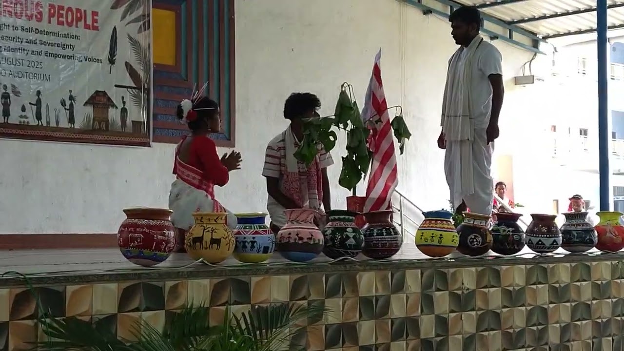 ADIWASI DIWAS CELEBRATION 🥳🎉 2025 SKIT | ST XAVIER'S COLLEGE MAHARO DUMKA | 