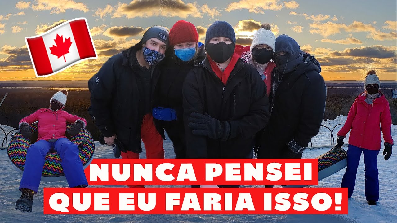 ESTÁ FAZENDO -10°C E OS CANADENSES ME TIRARAM DE CASA 🇨🇦❄️ EU FIQUEI COM MUITO MEDO • Larissa Murphy