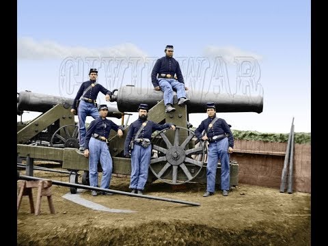 Пушки времен гражданской войны в США