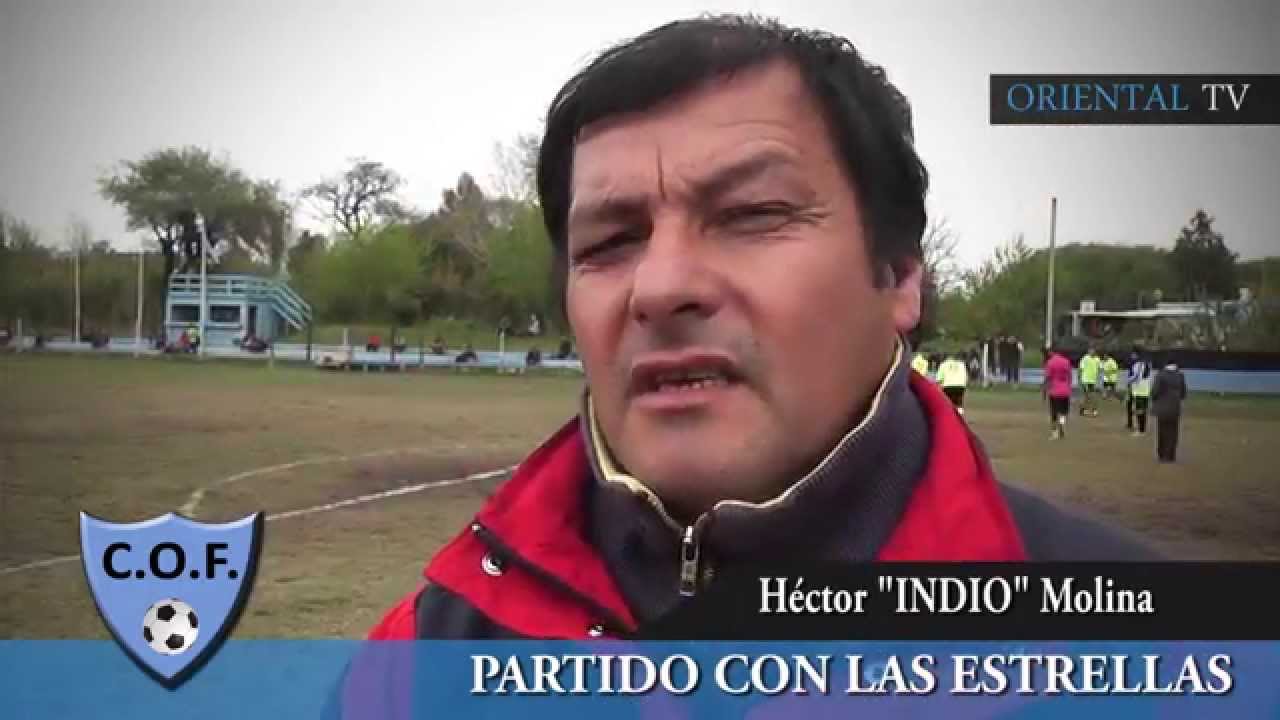 Oriental Tv Nota con Héctor Indio Molina en Partido de las Estrellas