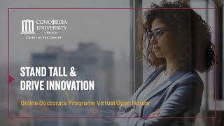 CUC Online Doctorate Programs Virtual Open House