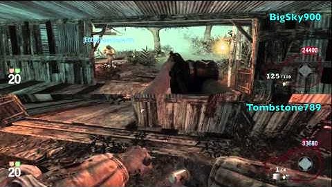 Black Ops Zombies: Shi No Numa 2 Player Gameplay (Part 4)