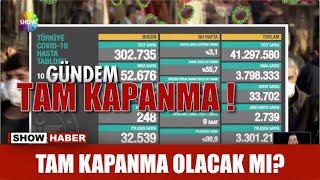 Tam kapanma olacak mı?