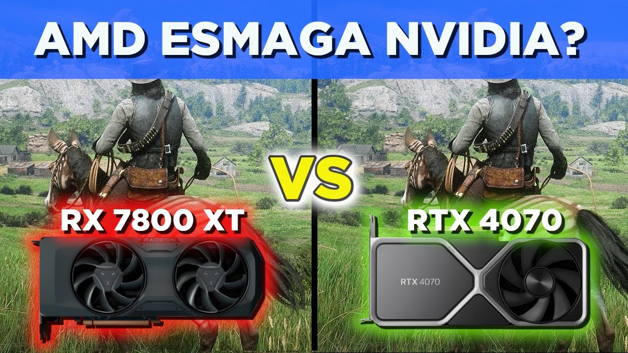 AMD ESMAGA NVIDIA? RX 7800 XT VS RTX 4070 / RTX 4070 TI BENCHMARK 4K MAX SETTINGS
