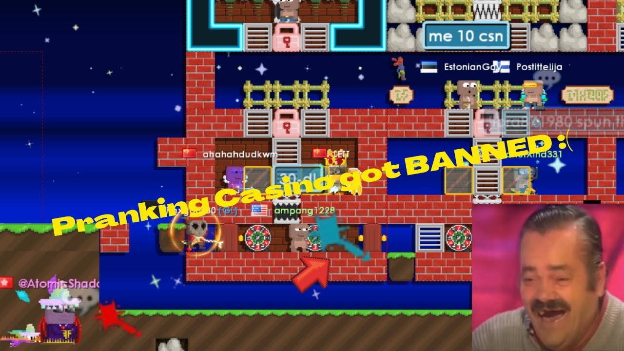 Growtopia FUNNiest PRANK & TROLL IN Casino/Drop Game !! 
