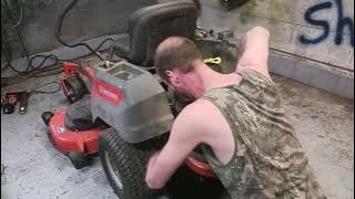 How to do maintenance on a Husqvarna zero turn riding lawn mower year 2020 Kohler 26 HP