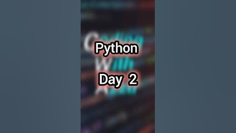 🔥 Python Day 2 Quiz | 100 Days Python Challenge | Test Your Python Skills