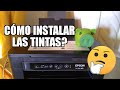 Cómo instalar las tintas en la Epson XP 2101