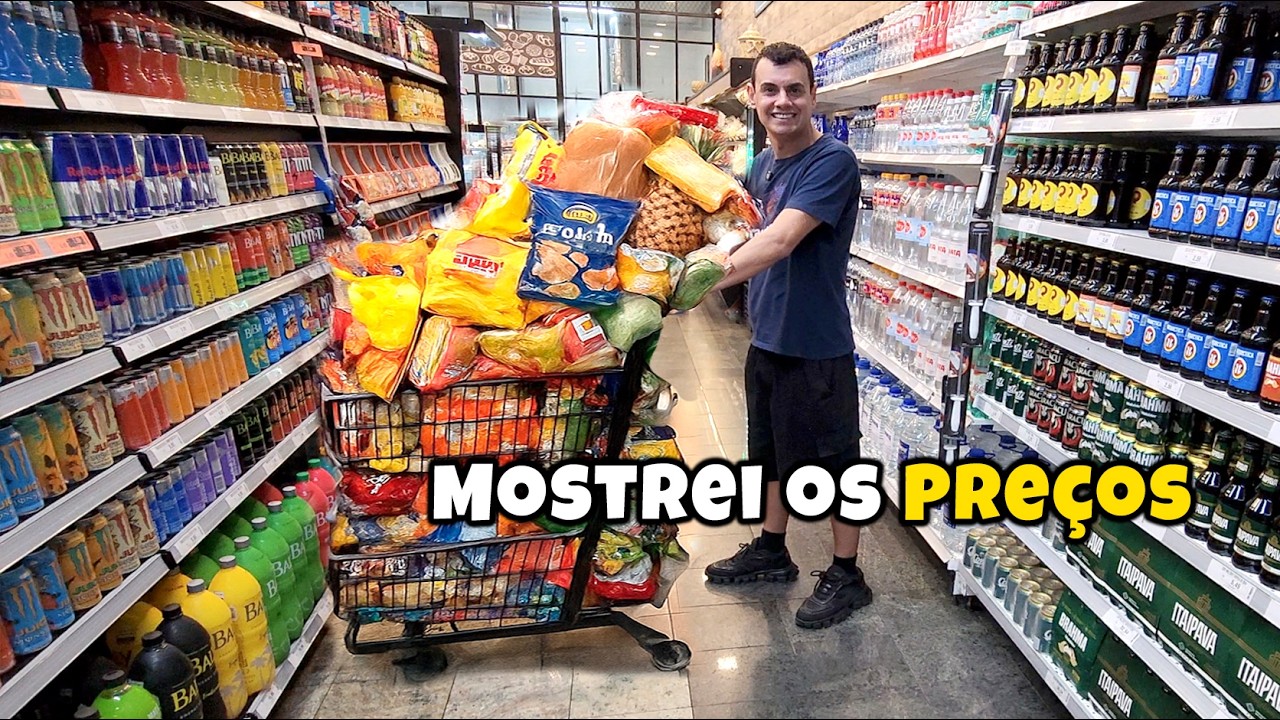 🛒 Mostrei os Preços do Mercado em Botucatu + Compras de Bijuteria, VLOGÃO parte 4