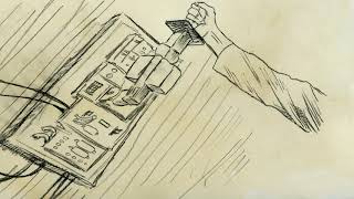 Frankenstein Animation Title Sequence