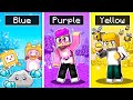 MINECRAFT, But We Use Only ONE COLOR! (LANKYBOX BUILD CHALLENGE ft. SONIC, THE INCREDIBLES & MORE!)