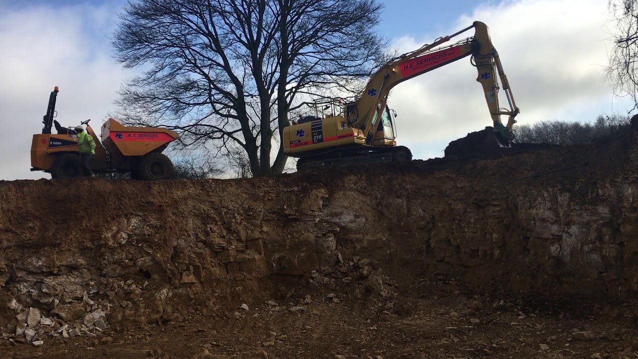 Earthworks in Quarry House Project