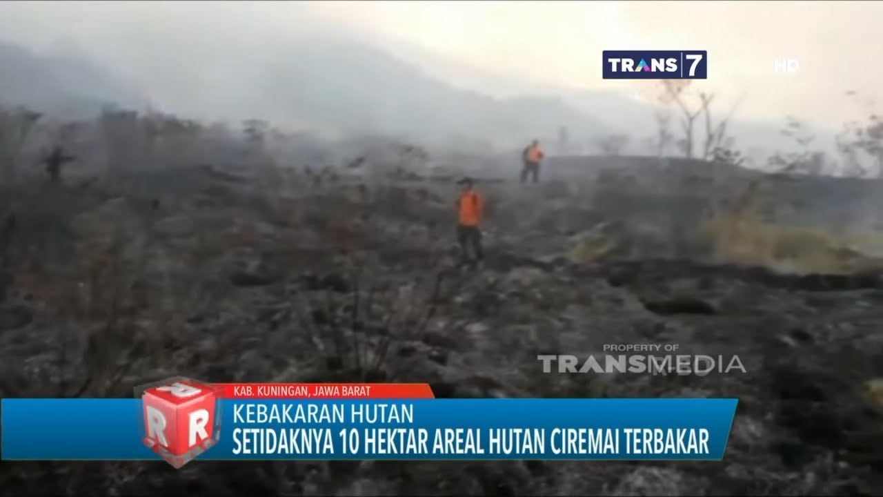 10 Hektar Kebakaran Hutan Gunung Ciremai