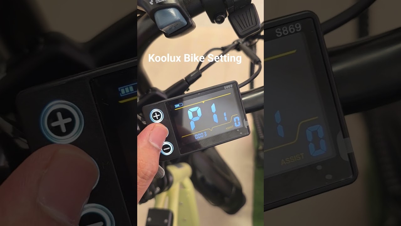 Koolux Bike Settings