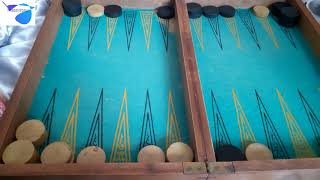 Le jeu de jacquet en mode réel