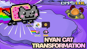 NYAN CAT TRANSFORMATION ON CLUB PENGUIN…?! 🌈🐱 | CPPS.LOL