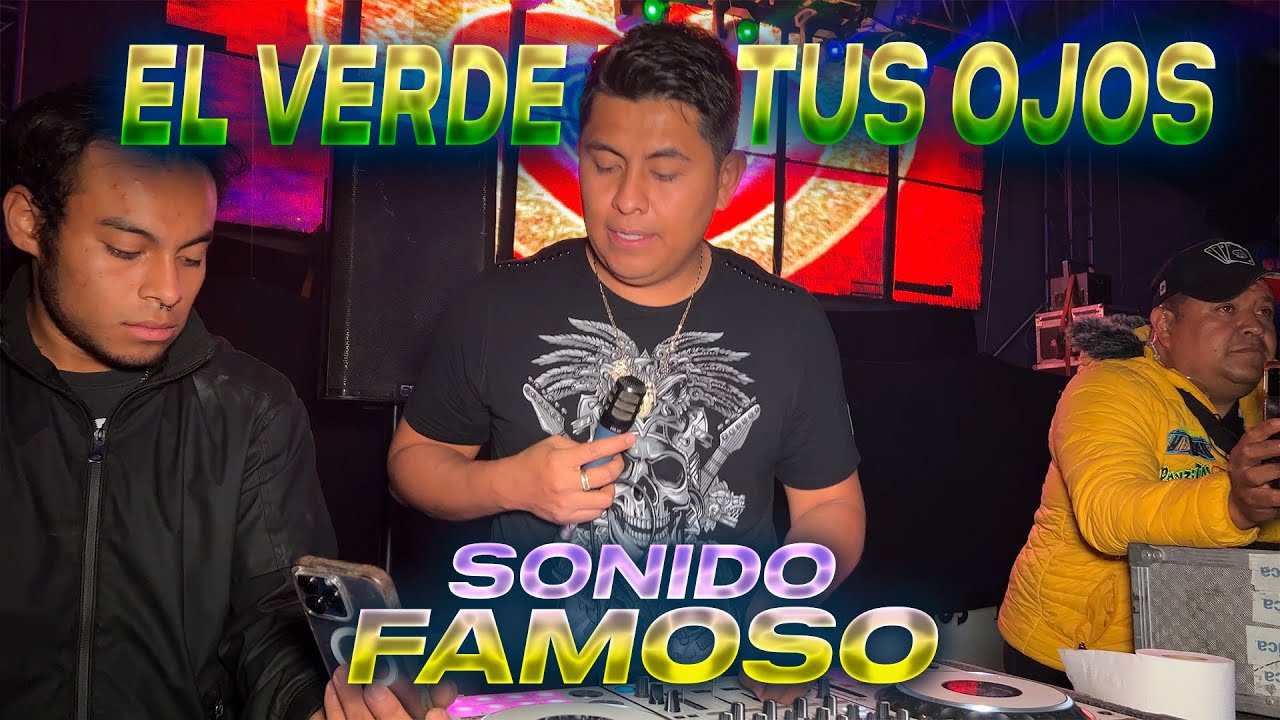 El Verde De Tus Ojos - Sonido Famoso - Cumbia De Antaño Video VIral en Tik Tok