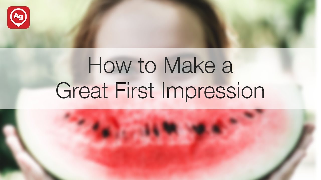 How to Make A Great First Impression - YouTube