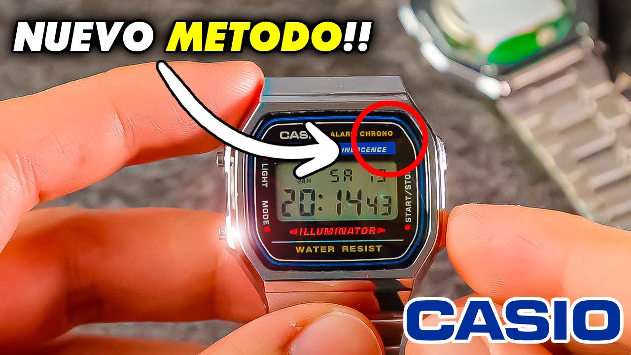 Nuevo Metodo Para Saber si un Casio es Original o Falso - YouTube