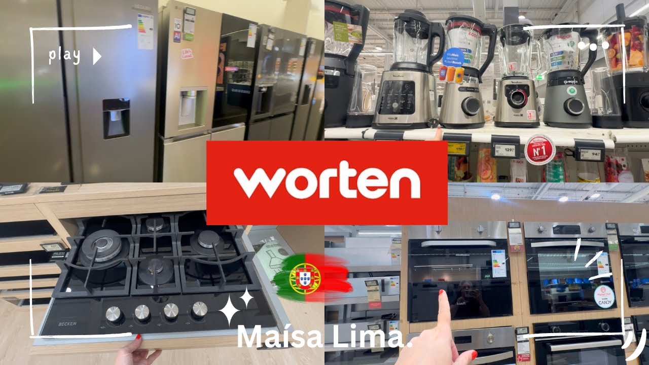 Loja WORTEN | ELETRODOMÉSTICOS | GELADEIRAS | FOGÃO | MÁQUINA DE LAVAR LOIÇA 
