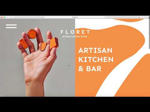 FLORET Website design