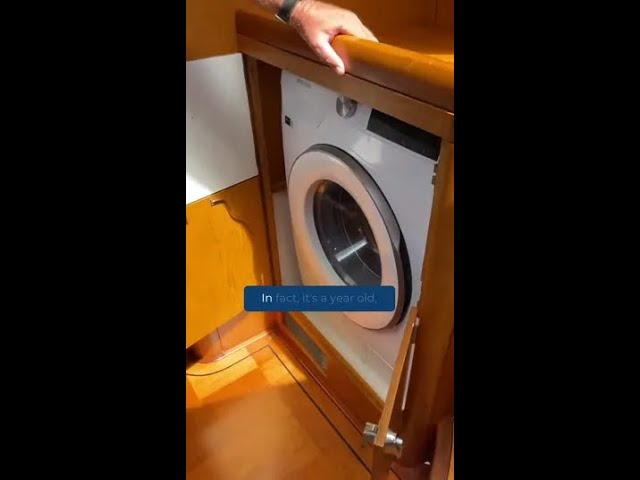 Sailing Cruiser Necessity - A Washing Machine!