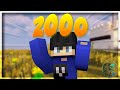 Thank you for 2000  by tempsyy