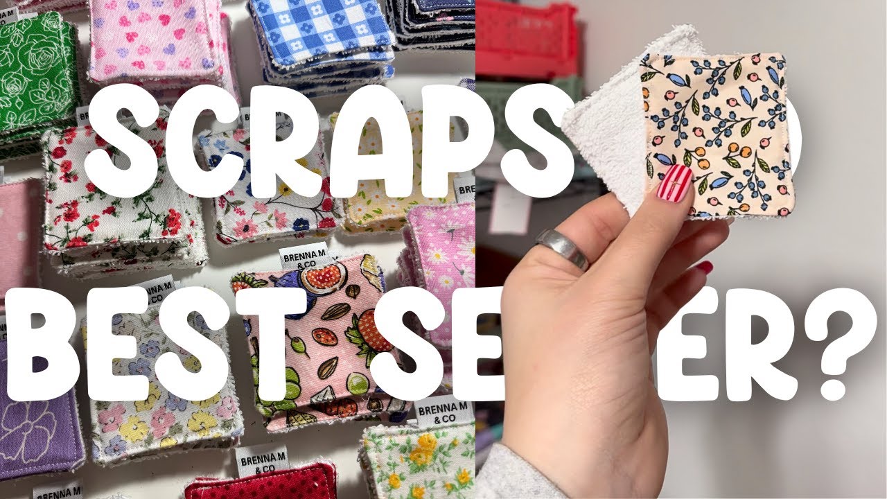 Я превратила обрезки ткани в НОВЫЙ продукт…✨💄 Может ли это стать моим следующим бестселлером?