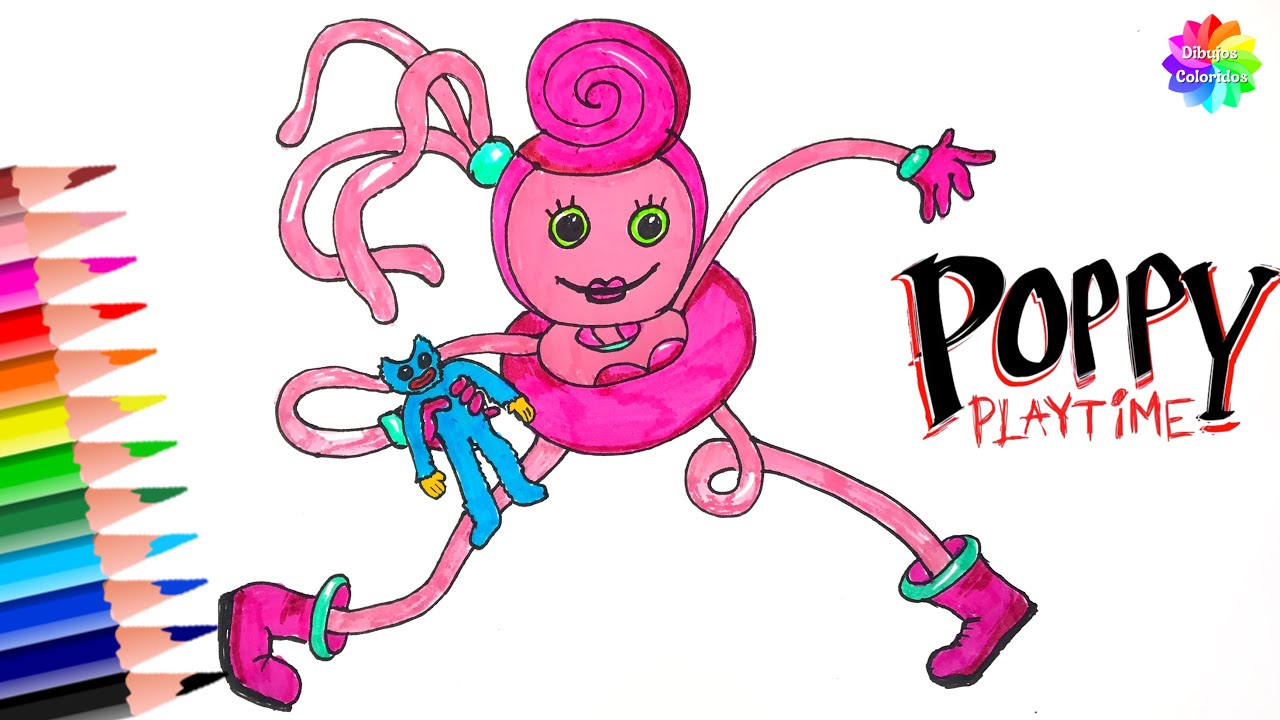 Desenhando a Mommy Long Legs. Poppy Playtime.✍️💥🎮 #poppyplaytime #p