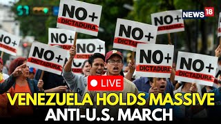 LIVE | Venezuela Holds Massive March Against Potential U.S. Escalation | Government Protest Rally Guide