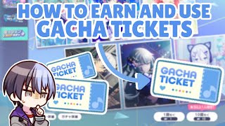 How to Earn and Use the 4.0 Gacha Tickets | Project Sekai JP