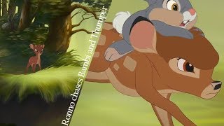 Bambi 2 - Ronno chases Bambi and Thumper (HD)